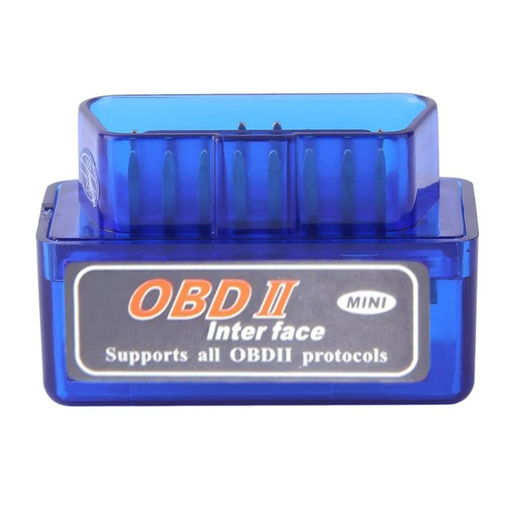 

OBD2 OBD II беспроводной V2.1 Супер Мини ELM327 интерфейс-совместимый Автомобильный сканер диагностический инструмент Elm 327 для Android