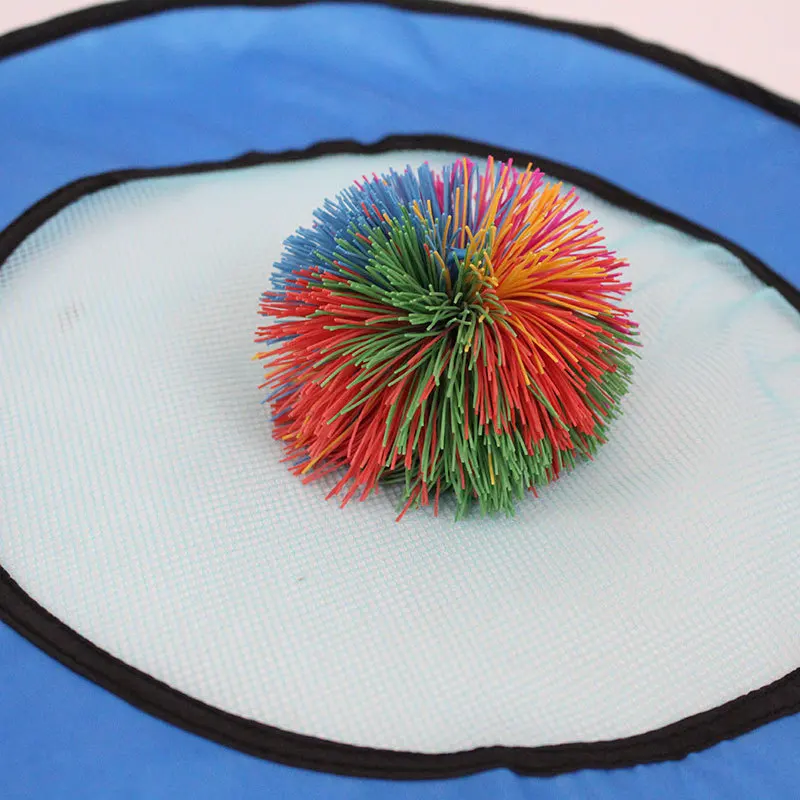 

Kids Throw Toss Ball Plate Game Toys for Children Adult School Outdoor Interactive Team Woking Game Toys Props with Whistle Gift