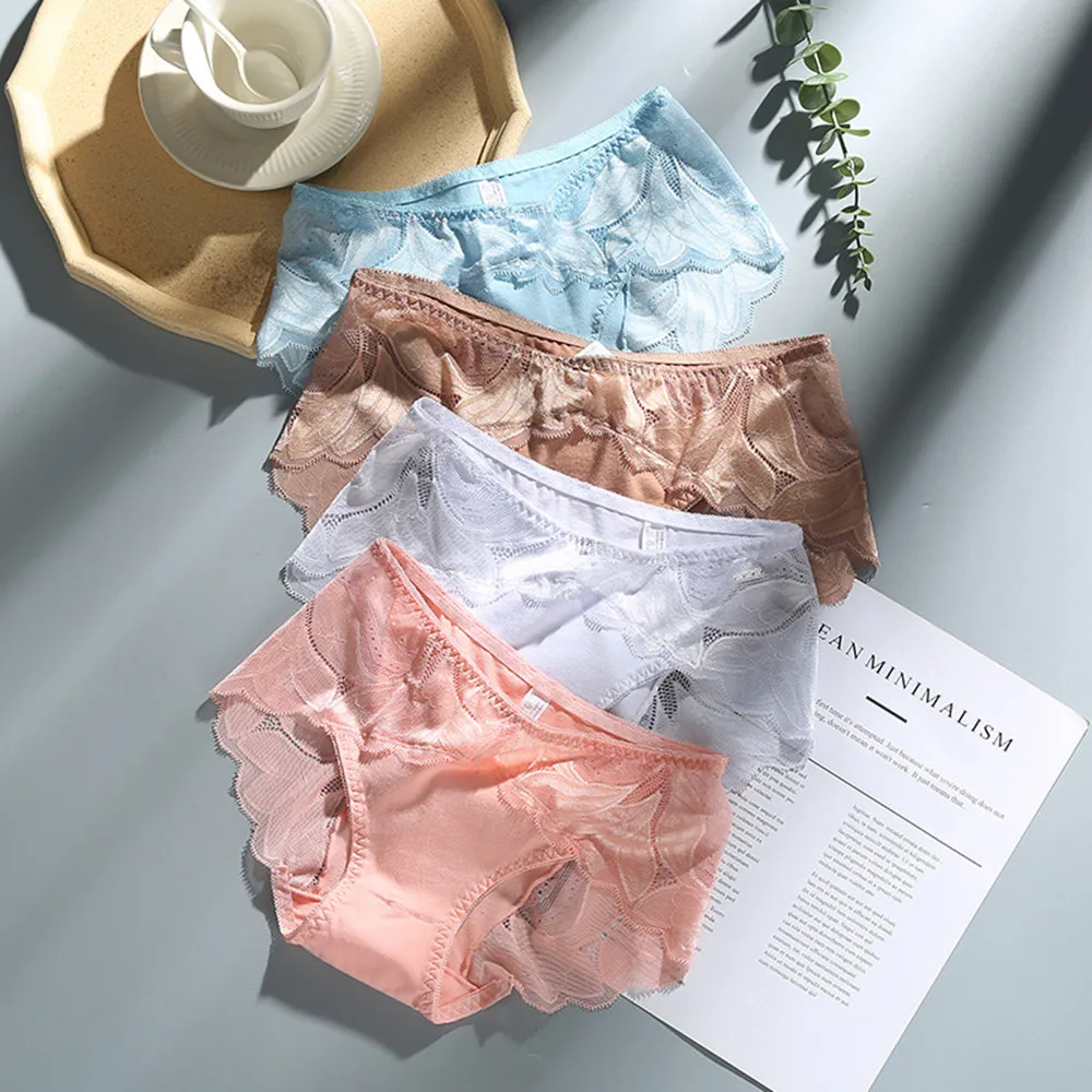 

M-XL женские кружевные трусики детское нижнее белье с низкой талией, хорошего качества, без каблука, мягкие женские пикантные Однотонные трус...