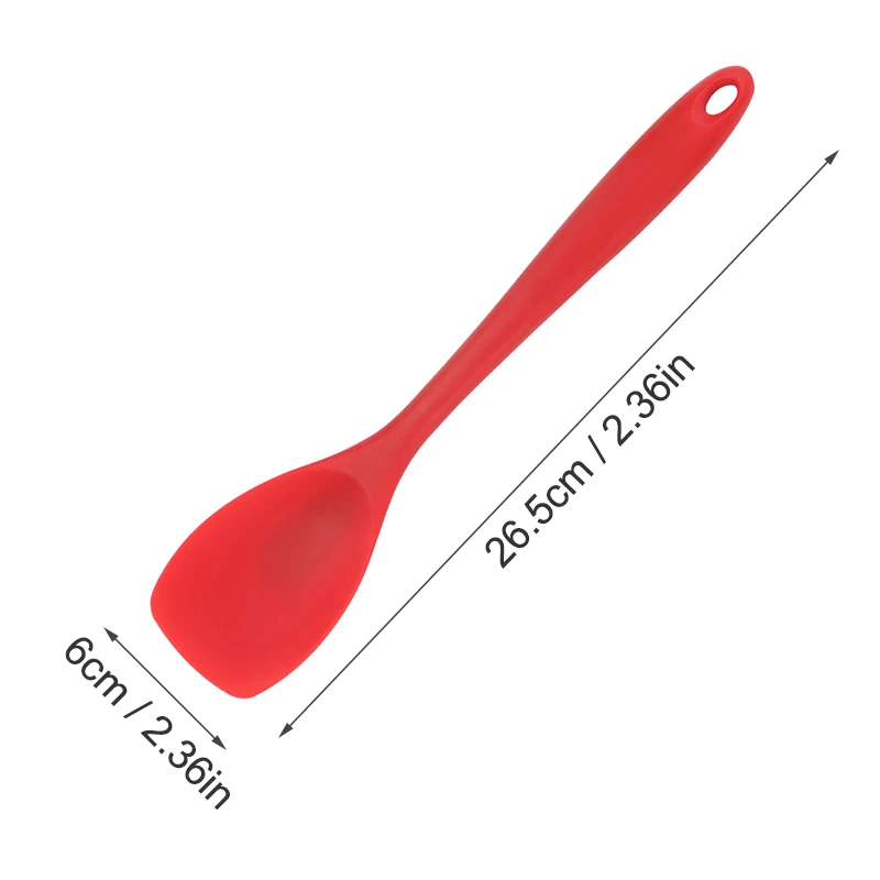 Spatulas 3 MOSEKO антипригарная силиконовая лопаточка термостойкая суповая ложка-кисточка щипцы специальная кухонная лопатка кухонные инструменты посуда - Цвет: Spatulas 3