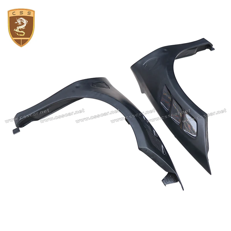2 шт. для феррари 488 углеродного сторона крыло брызговик всплеск грязезащитные