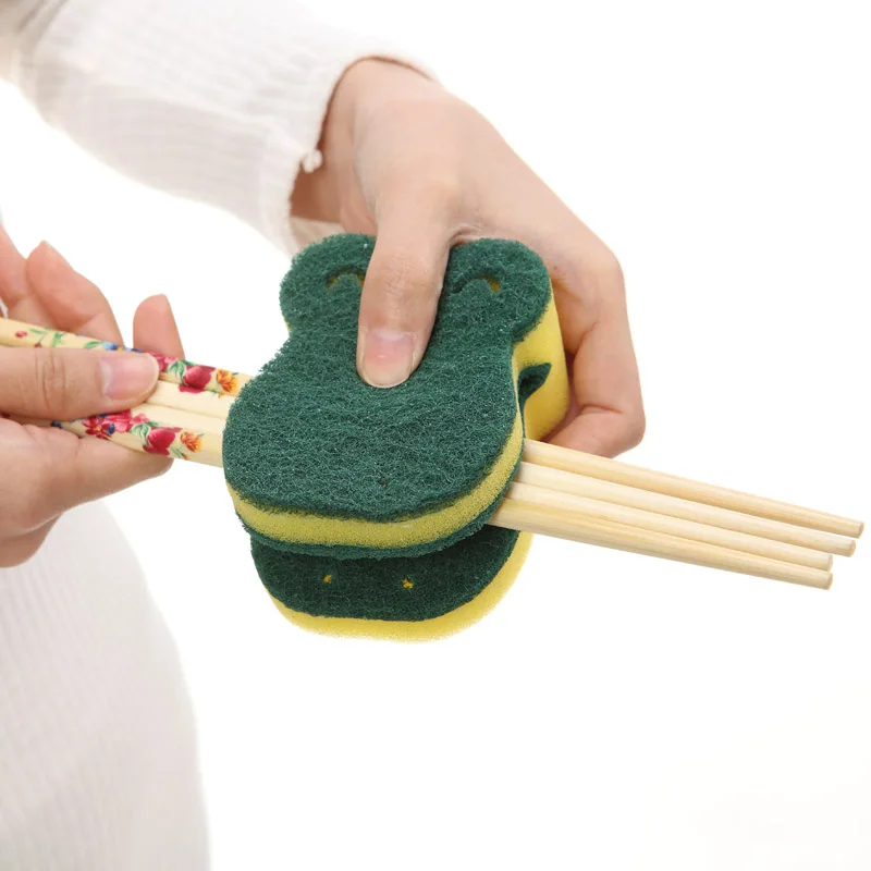 Губка для мытья посуды губка кухонная тереть дыню не легко прикасаться к маслу