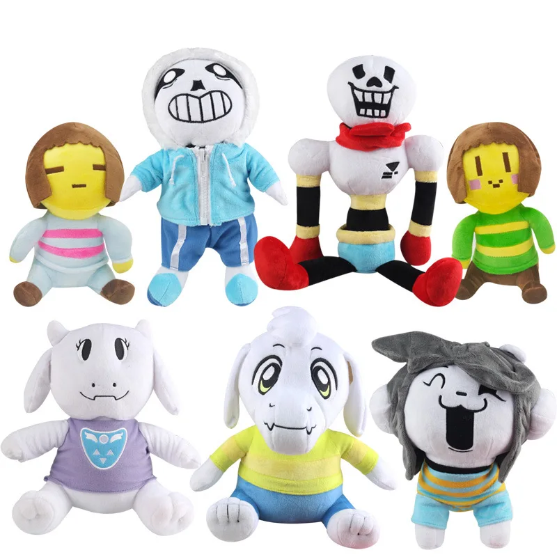 Игрушка плюшевая dertale Аниме Кукла Undertale Sans Toriel мягкая кукла для детей лучший