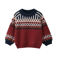 boys kids girls sweaters baby stripe pullover knit clothes autumn winter clothes o neck tops children sweaters toddler clothing