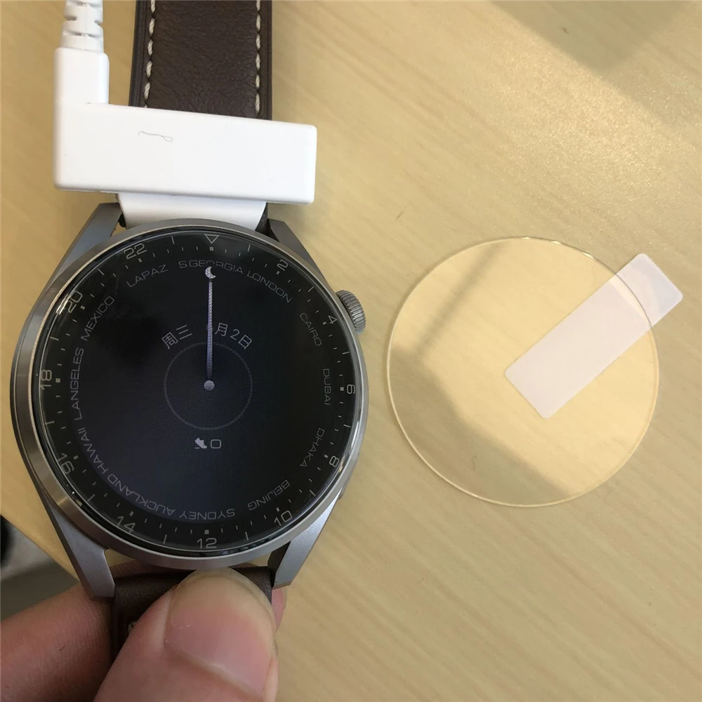 Защитная пленка для экрана из закаленного стекла Huawei часы 3 Pro 48 мм Smartwatch Экран
