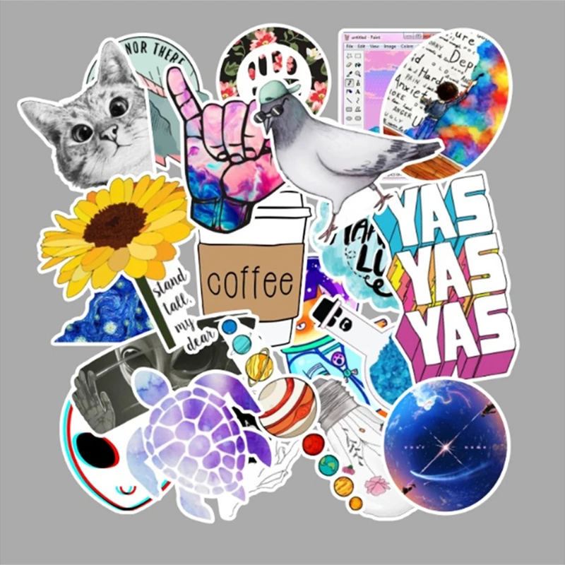 

103 pcs Mixed Cartoon Toy Stickers for Car Accessories Car Styling Bike Motorcycle Phone Laptop Travel Luggage Bomb Sticker