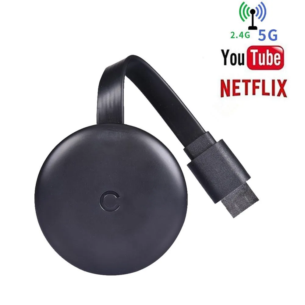 2.4g5G-G5 Самый, HDMI беспроводной дисплей приемник 2,4/5G WiFi 4K1080P мобильный экран литой зеркальный адаптер ключ для Netflix youtube - Цвет: 2.4g5G-G5
