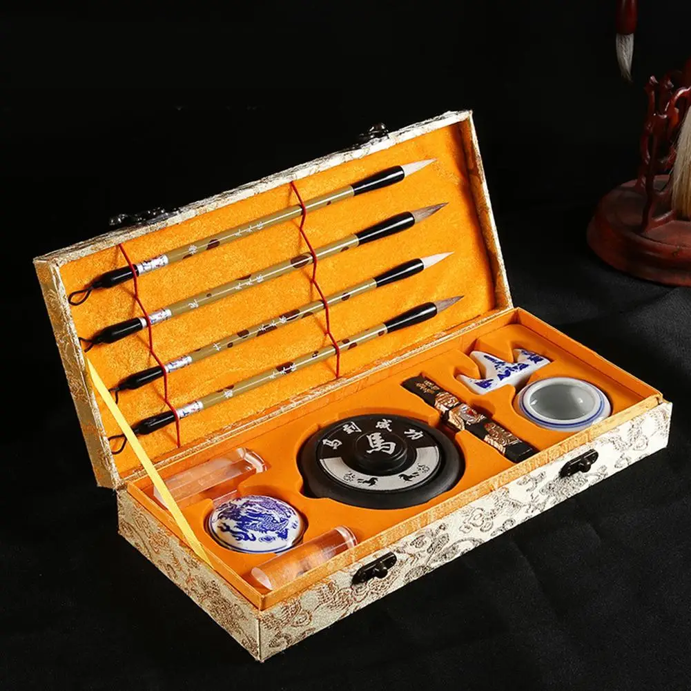 Новинка 2020 Китайская каллиграфия искусственные чернила палочка из конского