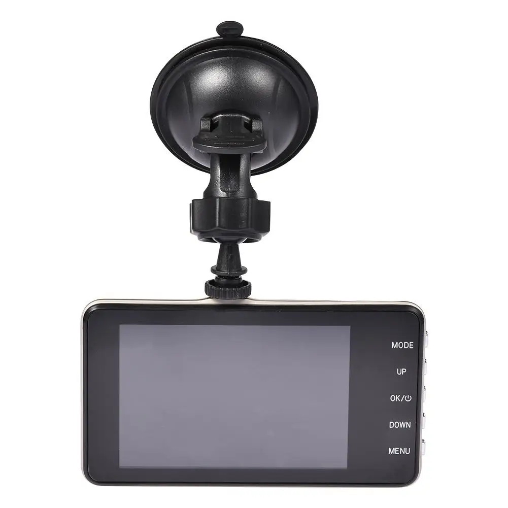

4 Inch LCD Screen 170 Degree Dash Cam Dual Lens HD 1080P Camera Car DVR Vehicle Video Recorder G-Sensor Parking Monitor