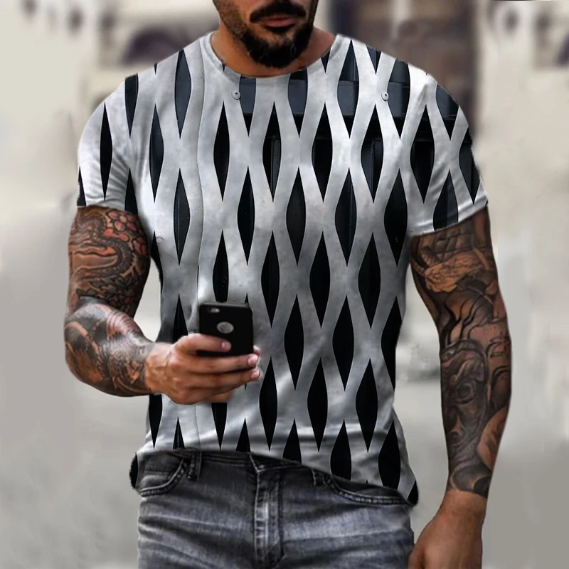 

Men's Twist Cotton T-Shirt 3D Print Art T Shirt Summer Graphic Tees Pattern Women/Men Short Sleeve Novelty Streetwear Tops