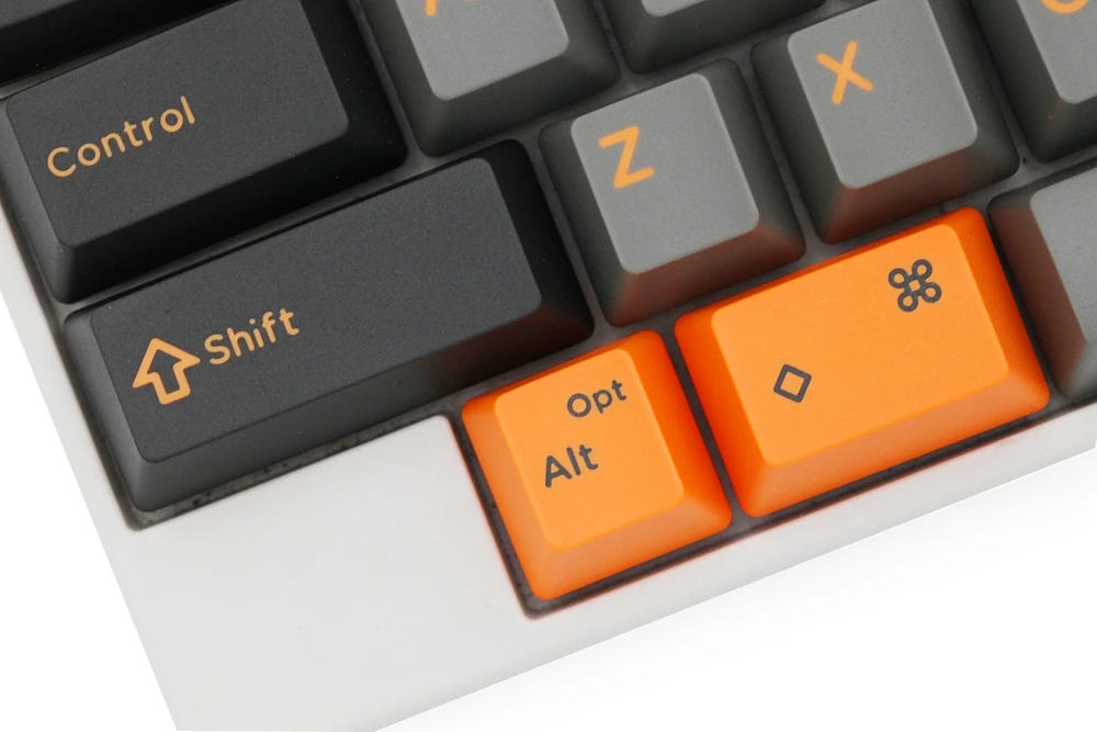 Набор колпачков для ключей Domikey hhkb abs doubleshot dolch orange профиль механической