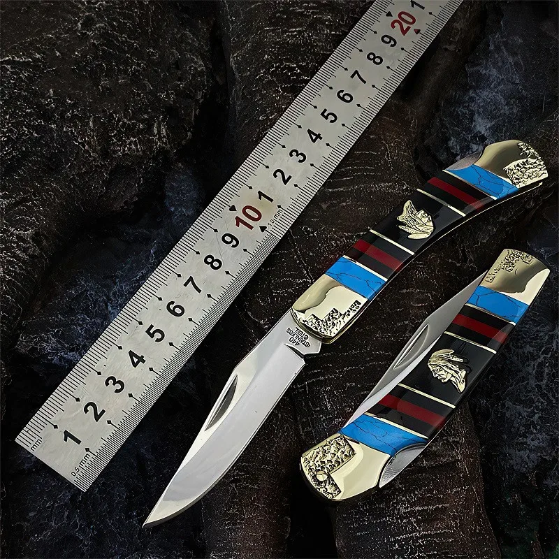 Охотничий нож 440C карманный складной Клинок с лезвием из нержавеющей стали