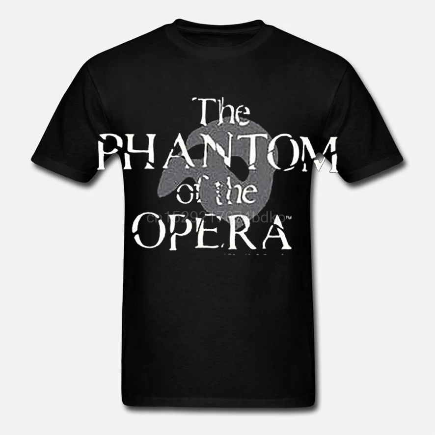 Призрак Оперы Музыкальный футболка с логотипом Новое поступление модные