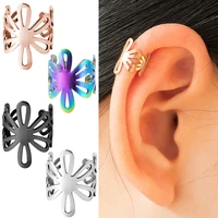 1 6pcs ear cuff clip on earring earcuffs no piercing small ear u shaped wrap fake cartilage earrings simple for women jewelry