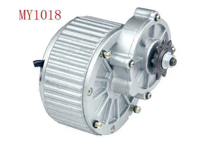 

Постоянный магнит DC матовый мотор-редуктор MY1018-450W/24V /36v аксессуары для электрического велосипеда