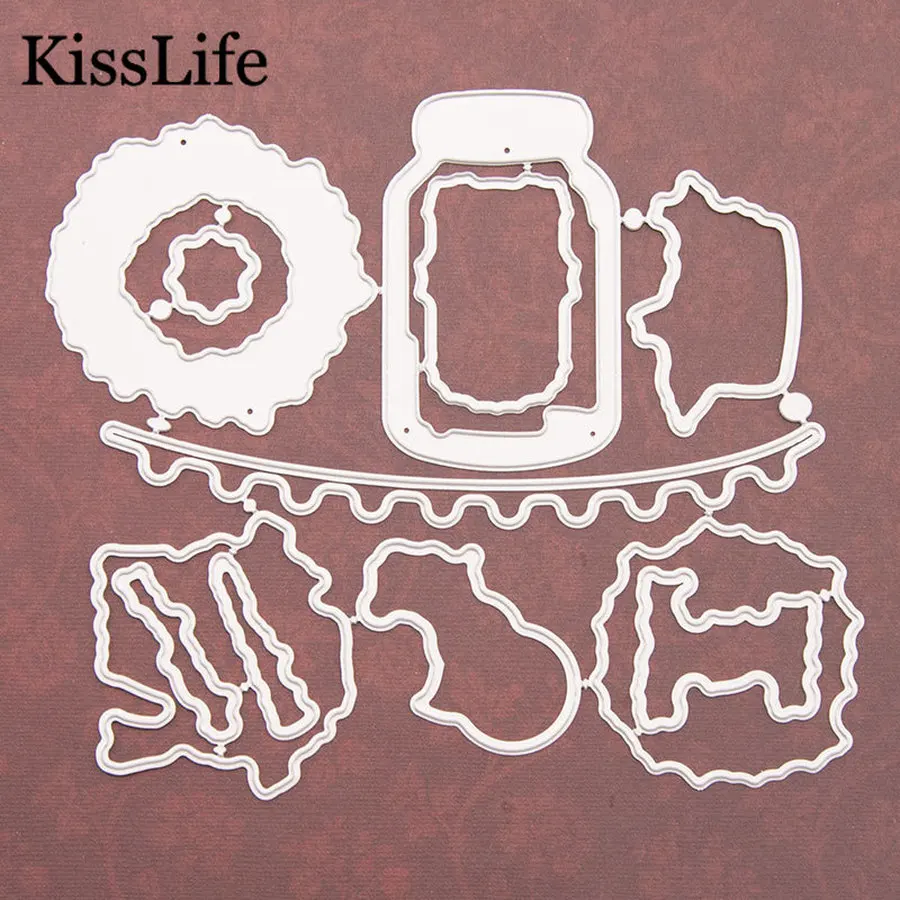 Красивый цветочный венок снеговик Бабочка бант набор штампов и для скрапбукинга