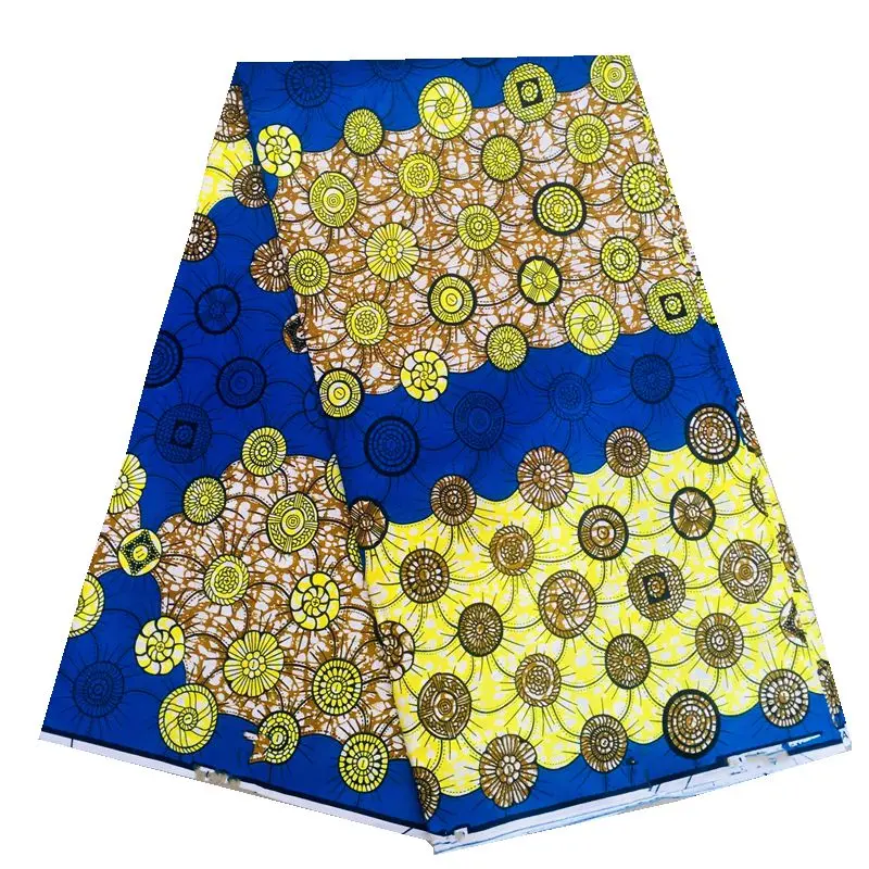 Анкара Африканский хлопок воск Принты Ткань 6 ярдов Воск Высокое качество