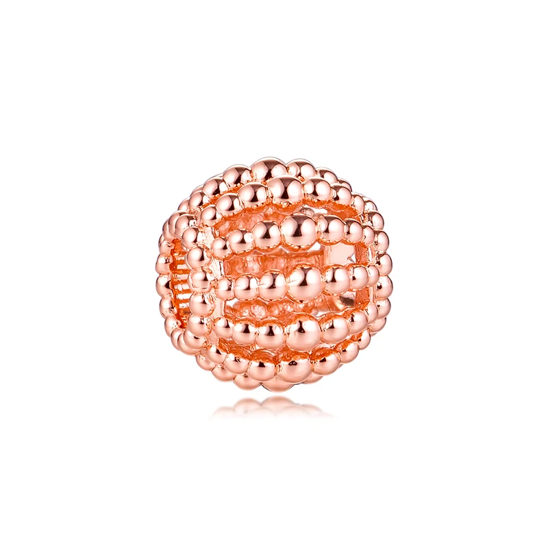 

Fits for Pandora Beads Bracelets Beaded Openwork Rose Charms 100% 925 Sterling Silver Jewelry Free Shipping