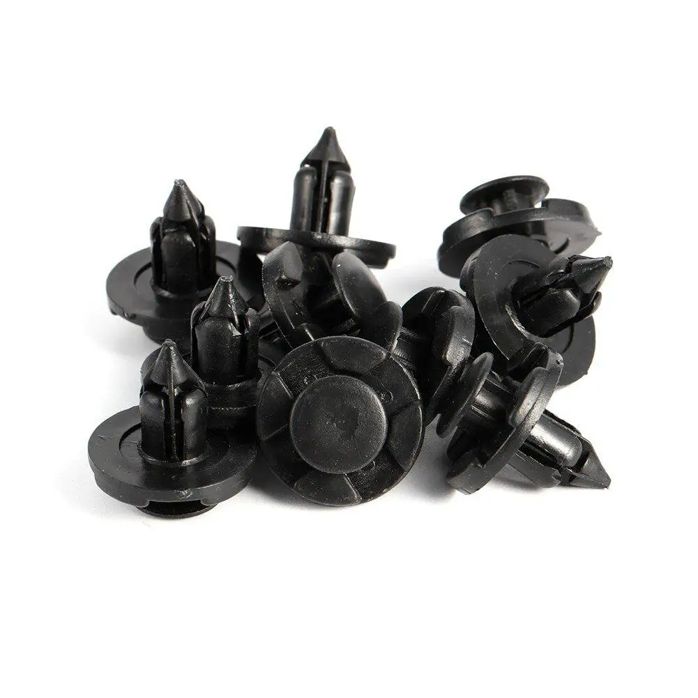 10 шт. пластиковая отделка зажим застежка 8 мм отверстие заклепки фиксатор толчок