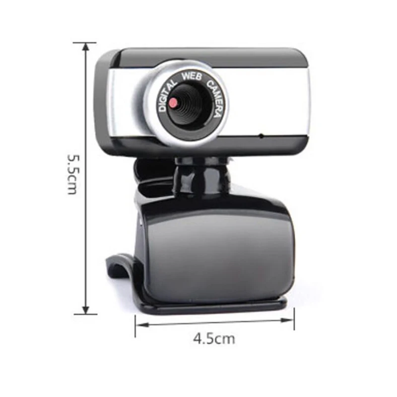 

Webcam Web Camera for Skype with Built-in Microphone USB Video Camera for Desktop Notebook PC