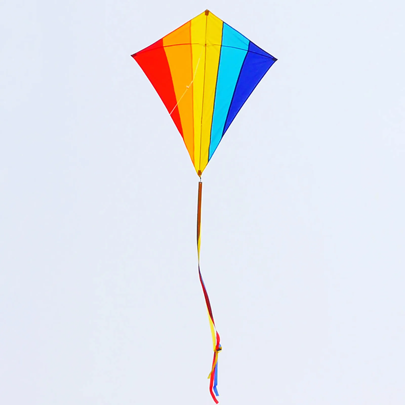 Большой красочный Радужный змей с длинным шлейфом для девочек нейлоновая сумка