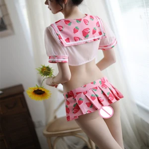 Школьная форма; костюм для школьниц; короткая мини-юбка; топы на Хэллоуин; ролевые игры; комплект сексуального нижнего белья для школьниц; костюм; Carnevale