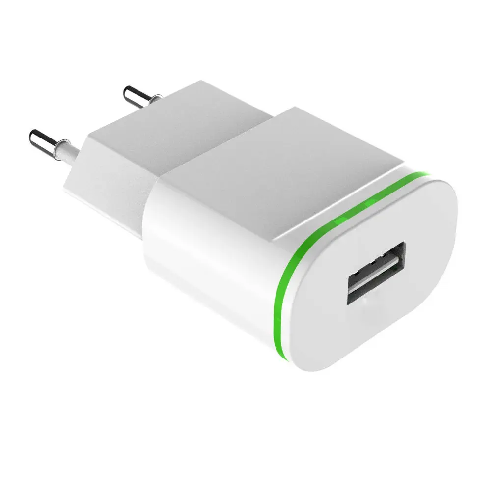 Светодиодный USB зарядное устройство для путешествий настенное телефона адаптер
