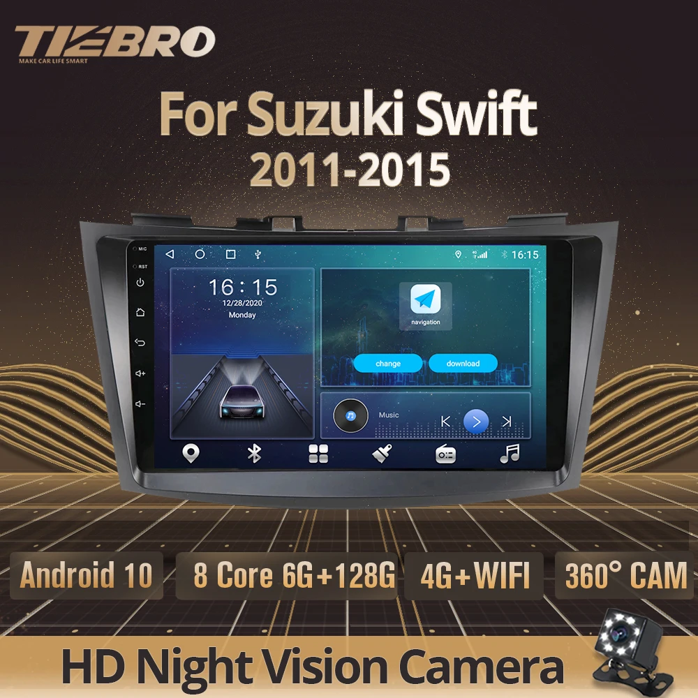 

2DIN Android10.0 автомобиль радио для Suzuki Swift 2011-2015 GPS навигации стереофонический радиоприемник DSP авто радио приемник не 2DIN DVD IGO