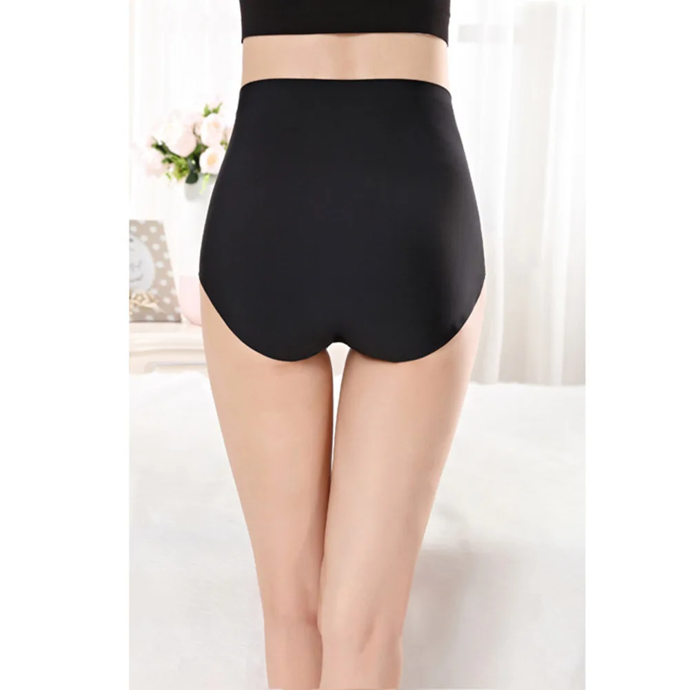 Женское сексуальное нижнее белье Бесшовные дышащие трусы с высокой талией для