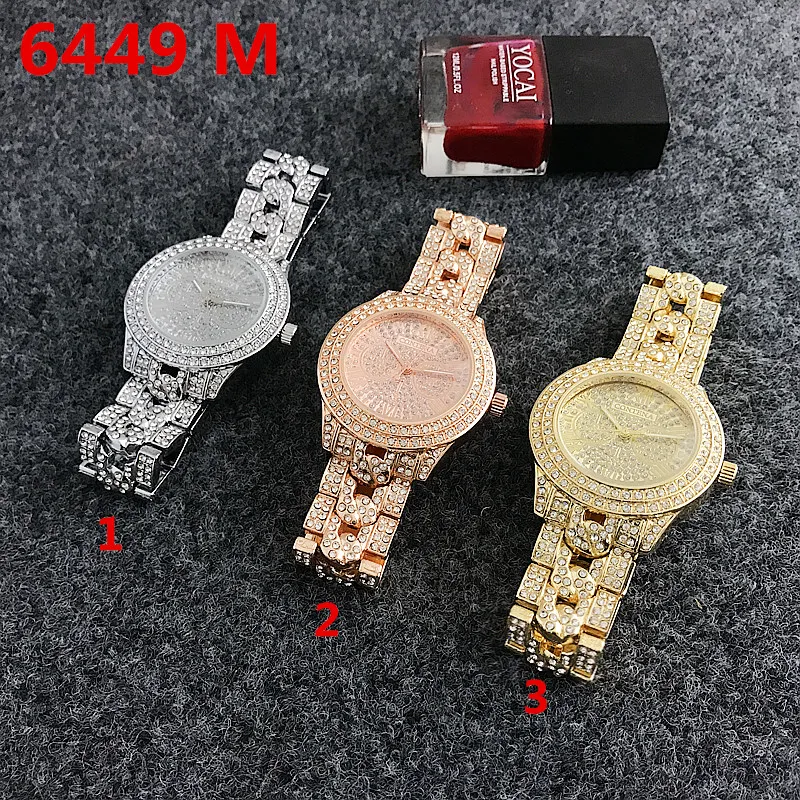 

reloj mujer CONTENA Top Shiny Diamond Watch Luxury Rhinestone Bracelet Watch Women Watches Full Steel Women's Watches Clock saat
