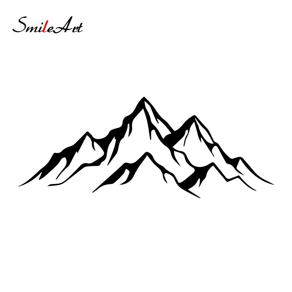 Виниловые наклейки для автомобиля Diy Mountains модные виниловые декоративные