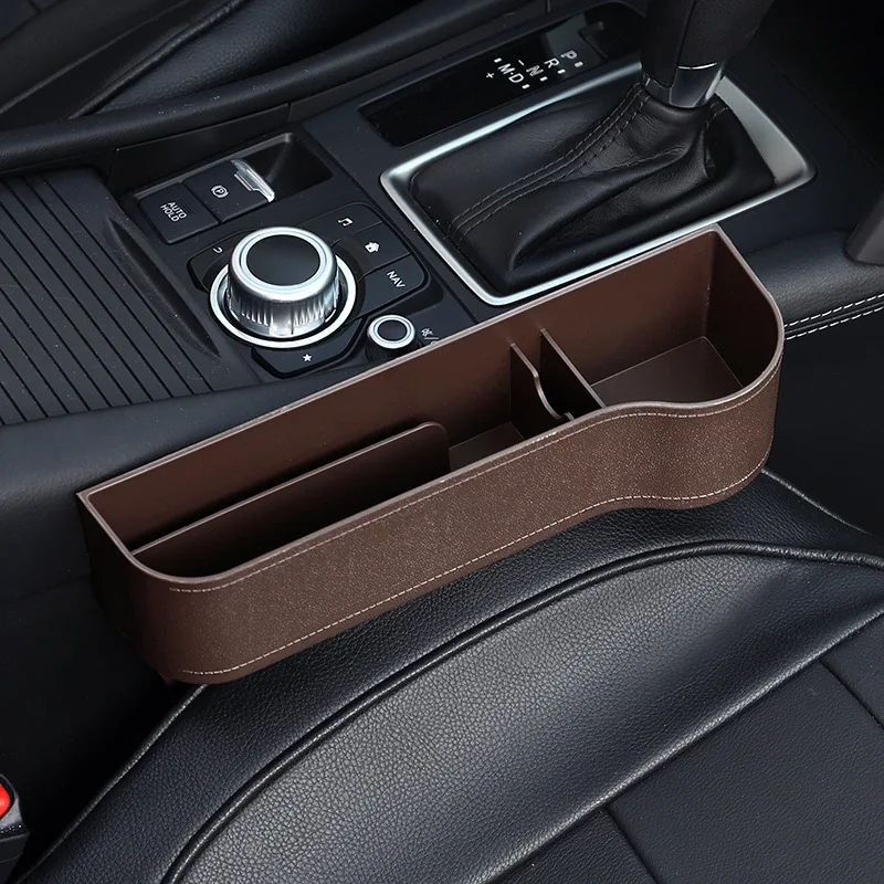

1Pair Cup Holder Storage Box Mobile Phone Bracket Gap Seat Interior Multifunctional Araba Aksesuar Accessoire Voiture Interieur