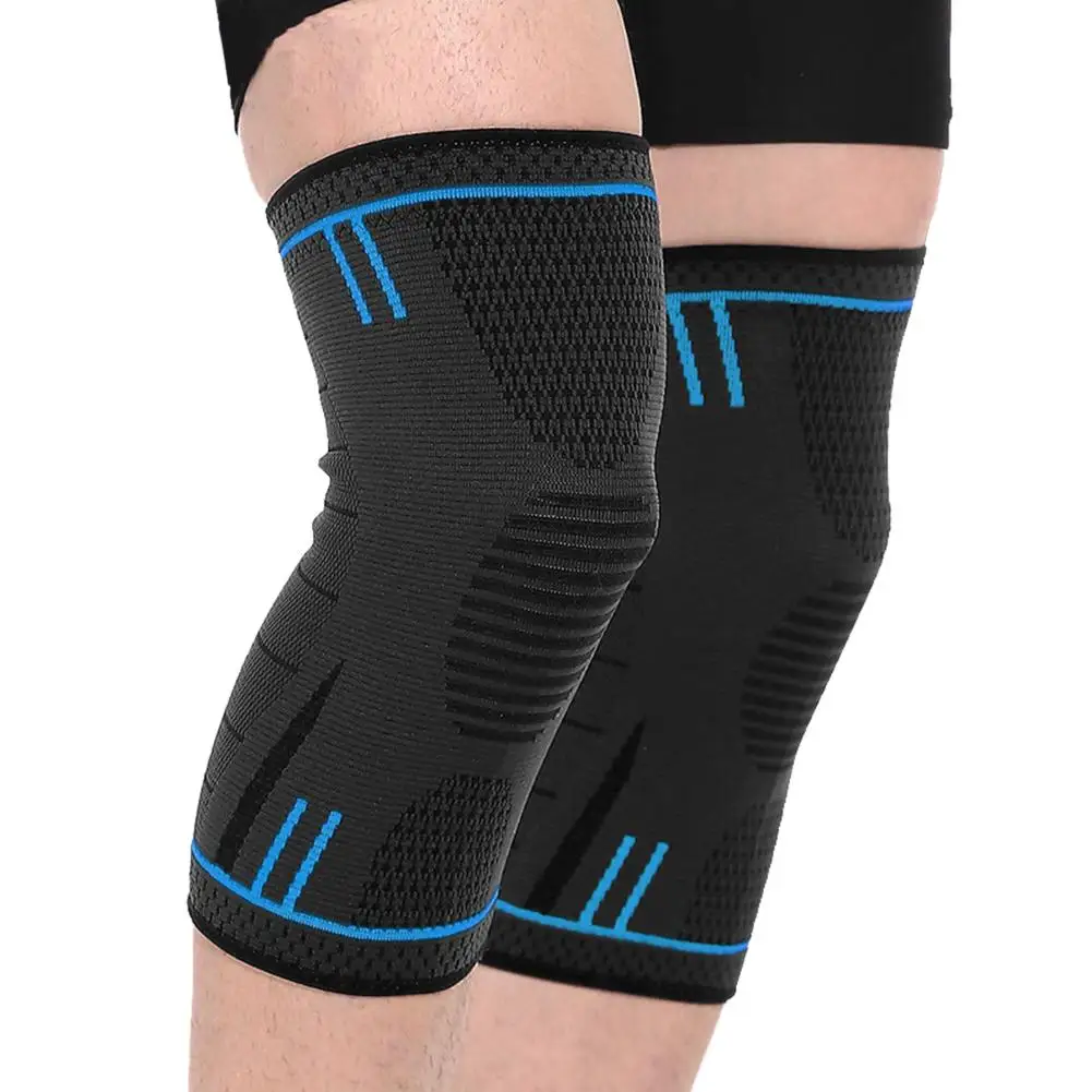 

Non Slip Silicone Sports Knee Pads Support for Running Cycling Basketball
