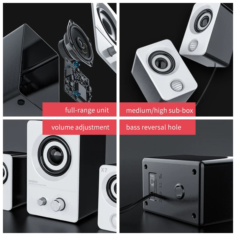 3 Динамик s Bluetooth рулевая колонка для сабвуфер компьютера 2 1 ПК Музыка игровых