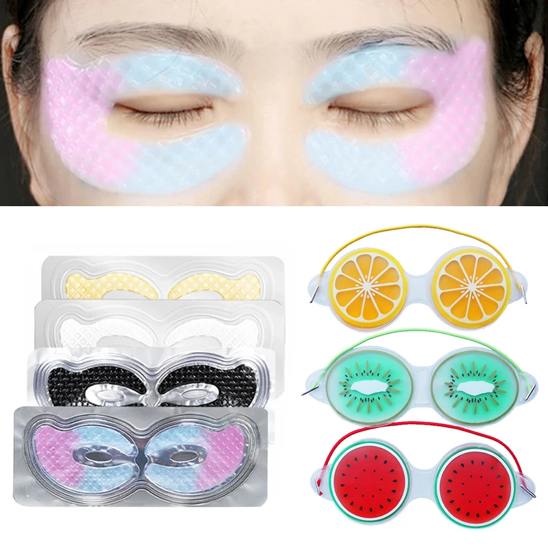 

4Pcs Collagen Crystal Eye Mask Gel Pad Anti-Aging Hydrogel Patches Relieve Fatigue Eyes Masks Sleeping Eye Patches Skin Care