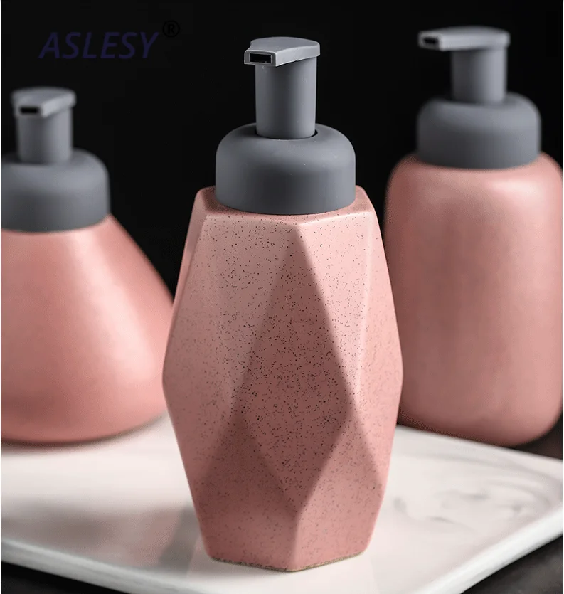 Диспенсер для мыла ванной комнаты керамический диспенсер душа гель розлива