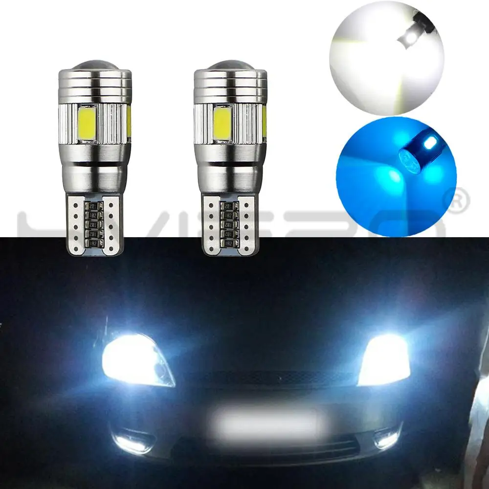 2 шт. светодиодные лампы CANBUS 6SMD для внутреннего освещения Ксеноновые белые синие