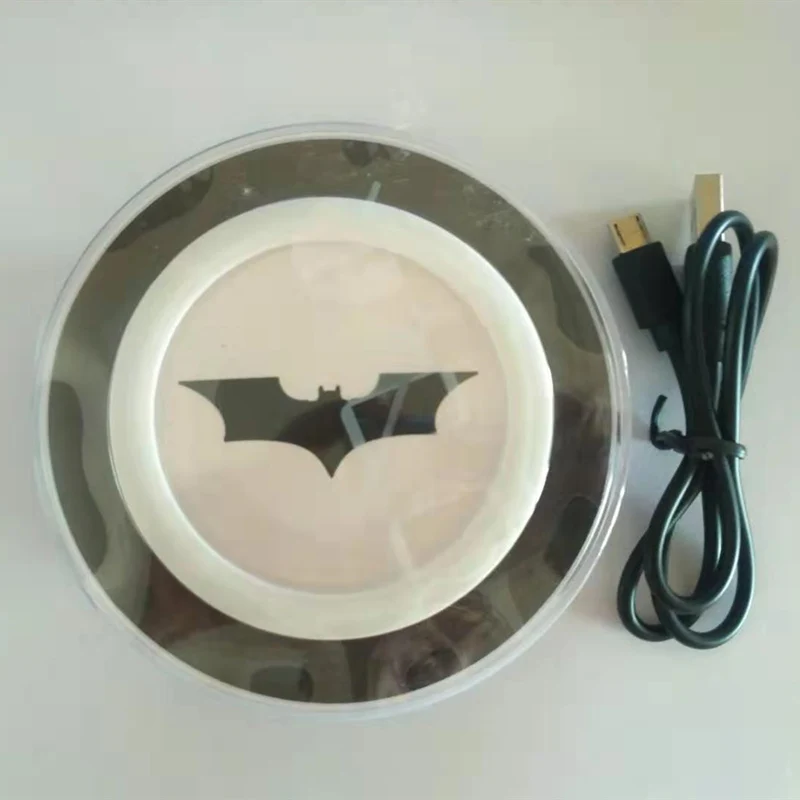 10 шт мультфильм Qi Беспроводное зарядное устройство зарядного устройства с usb