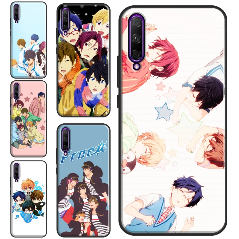 Бесплатный чехол для телефона в виде плавающего клуба Iwatobi Huawei Y5P Y6P Y7A 2020 Y9S Y3 II Y5 Y6