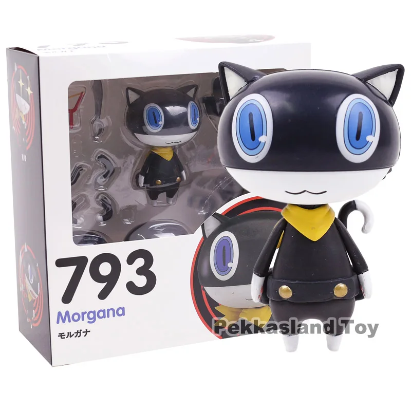 Persona 5 Моргана 793 Мона черная кошка ПВХ экшн фигурка Коллекционная модель