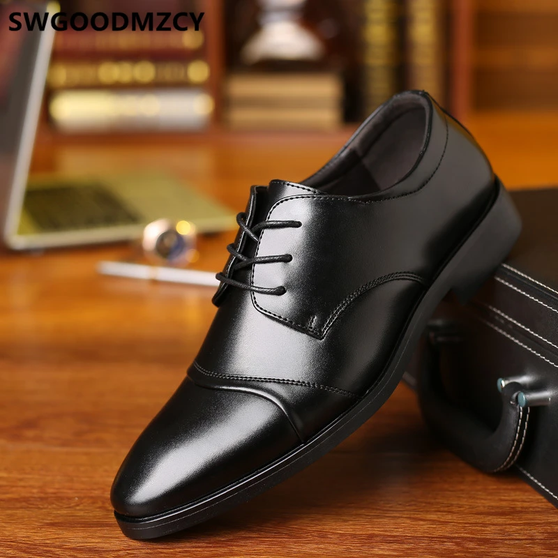 

Men Dress Shoes Leather Oxford Shoes For Men Elegant Shoes For Men Chausure Homme Sapatos Masculino Social Mannen Schoenen