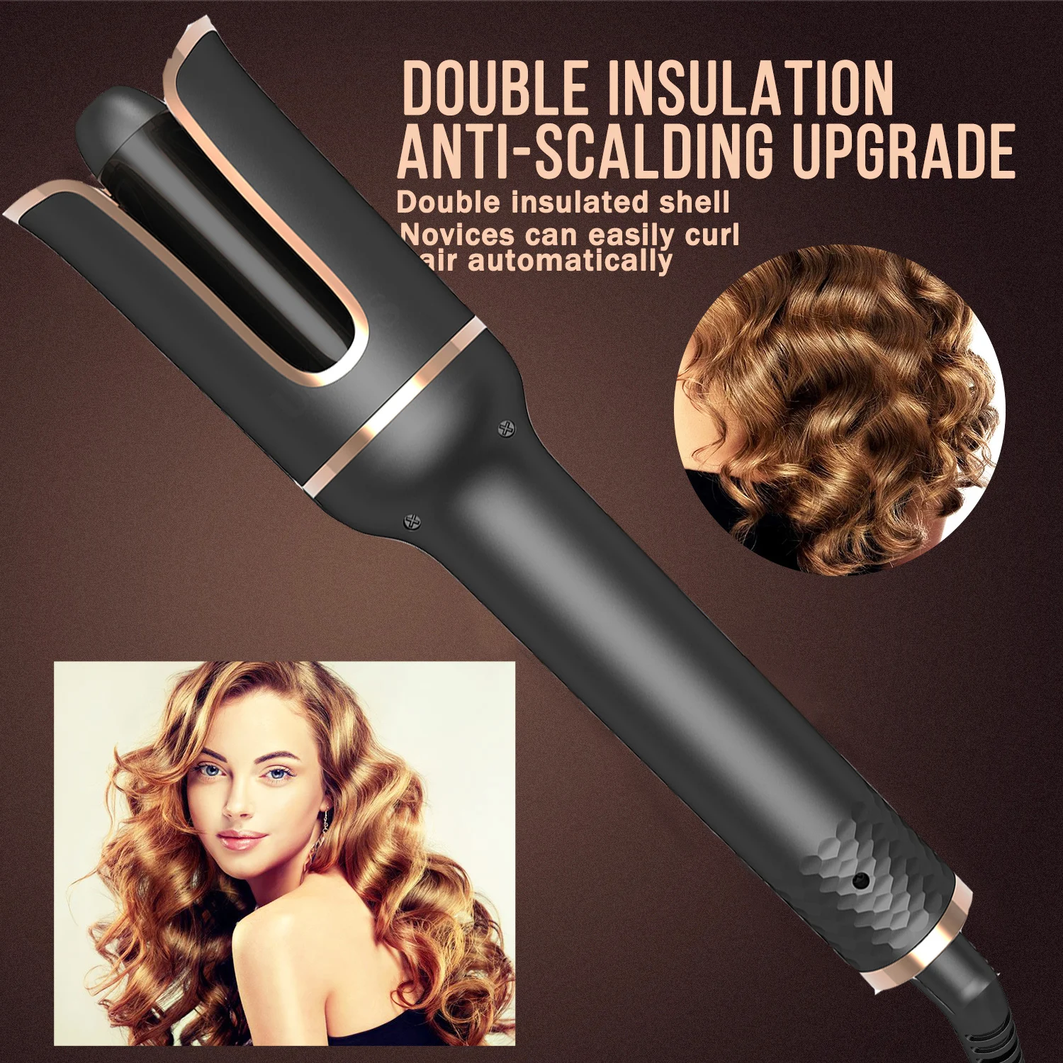 

Portable Curlers Wirless Automatic Curling Iron Hair Straightener Women's Hair Curler Wave Wand Professional Looper Hair Crimper