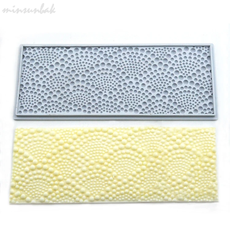 Minsunbak новая помадка в форме жемчуга для края торта декоративная силиконовая