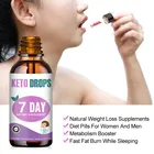 BHB Keto капли быстрая потеря веса продукты для похудения для взрослых сжигание жира натуральный Keto диета дополнение подавитель аппетита