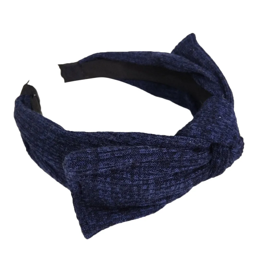 Hair Accessories For Girls Hairclip Women Floral Twist Knot Headband Elastic Wrap Band Yoga Sports Ladies girl hairband |