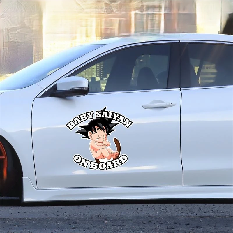 Три Ratels FTC 931 наклейки для автомобиля ребенок на борту Гоку Средства укладки волос