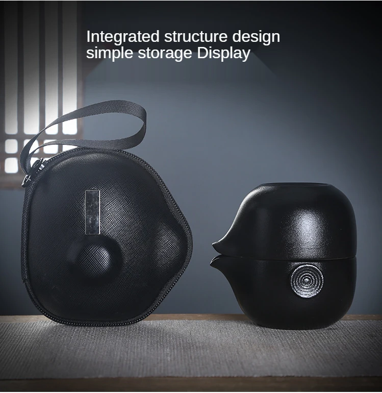 Китайский чайный сервиз керамический дорожный Кунг фу простой пивоваренный для