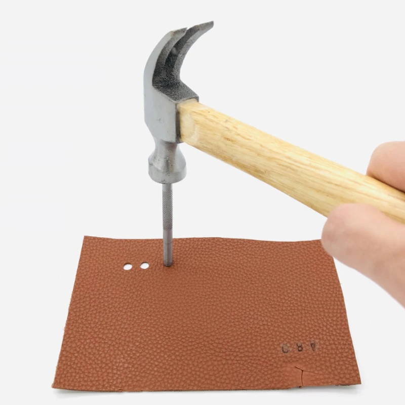 Круглый дырокол для пробивки отверстий в коже кожевенного ремесла 1 30 мм