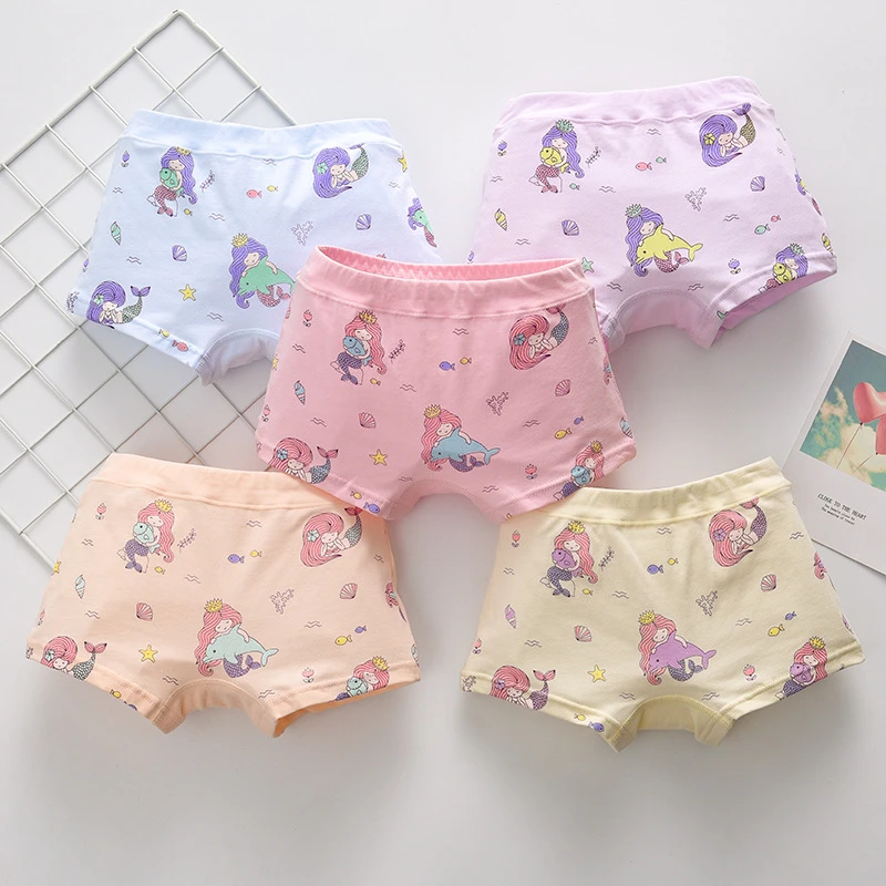 2 шт./лот детское нижнее белье трусы для девочек детские штаны трусики Детские