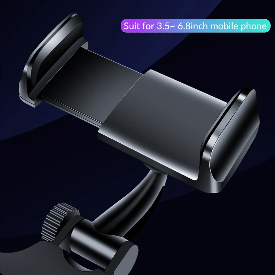 rearview mirror car holder stand mount cellphone bracket in car mobile phone holder for iphone samsung xiaomi huawei free global shipping